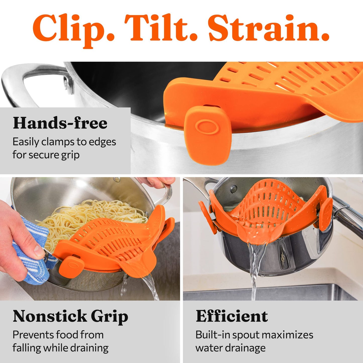 MZNEstore™ QuickDrain Pro 水切り