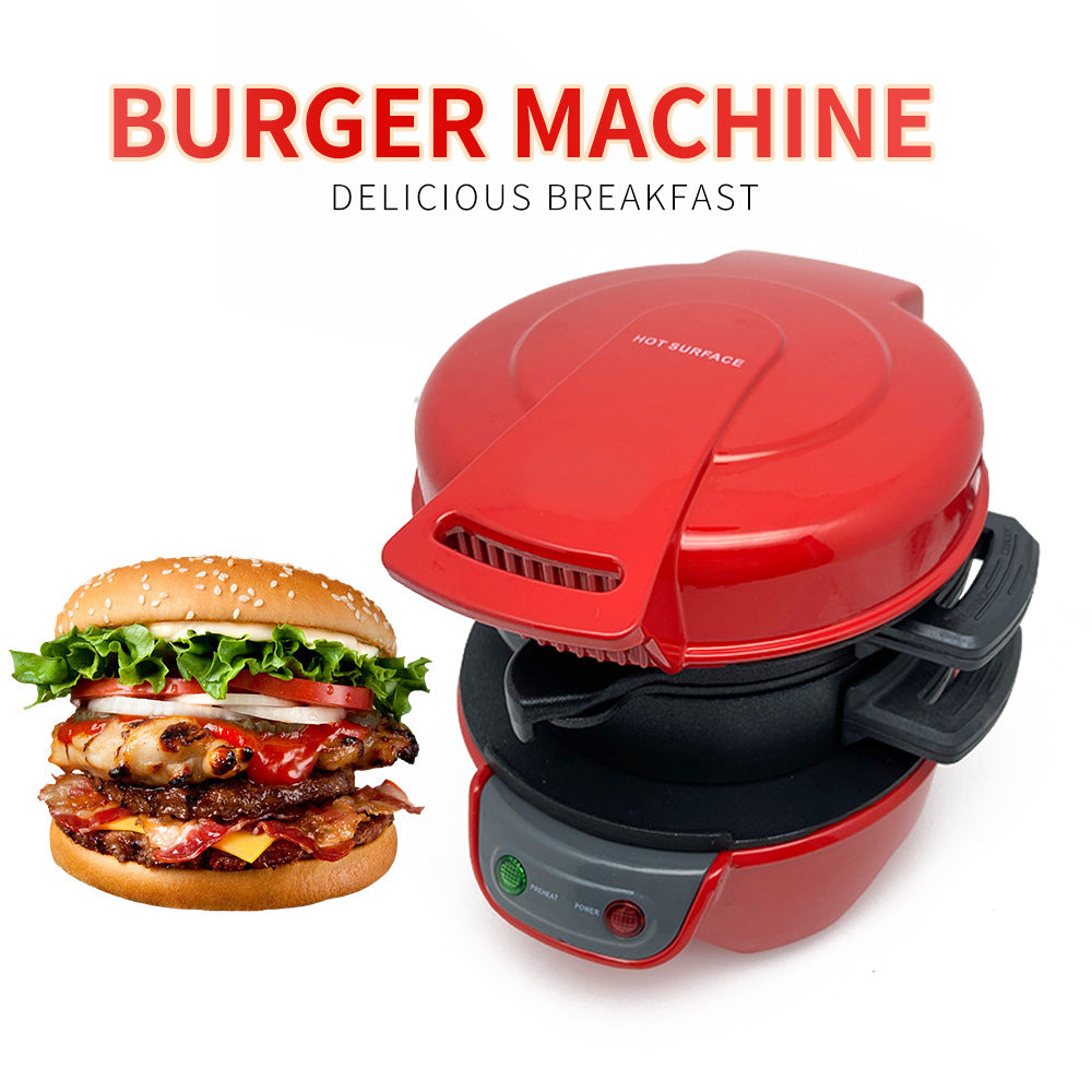 MZNEstore™ 3-in-1ハンバーガー・サンドイッチ・ワッフルメーカー