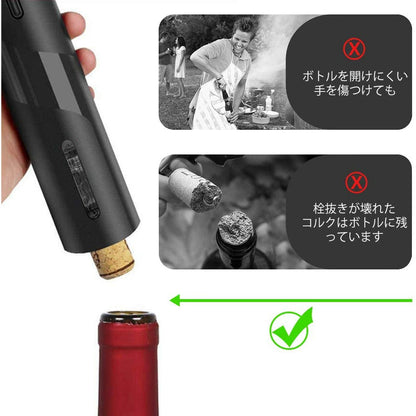 MZNEstore™ WineMaster Set 5-in-1 ワインオープナー